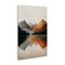 Stupell Industries Terracotta Reflection Abstract Landscape Canvas, design by Petal Prints Design